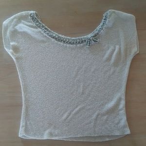 Elegant/Vintage Crop Top